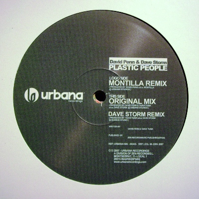 DAVID PENN & DAVE STORM - PLASTIC PEOPLE