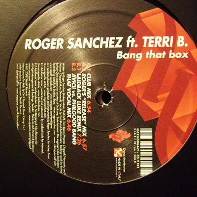 ROGER SANCHEZ FT. TERRI B - BANG THE BOX ()