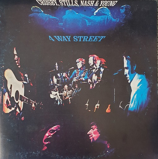 <h2>CROSBY, STILLS, NASH & YOUNG</h2><div style='margin-top:-8px;'><h2>4 WAY STREET (2 LP)</h2></div>