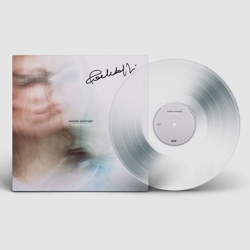 RACHELE BASTREGHI - PSYCHODONNA (LP AUTOGRAFATO TRASPARENTE)