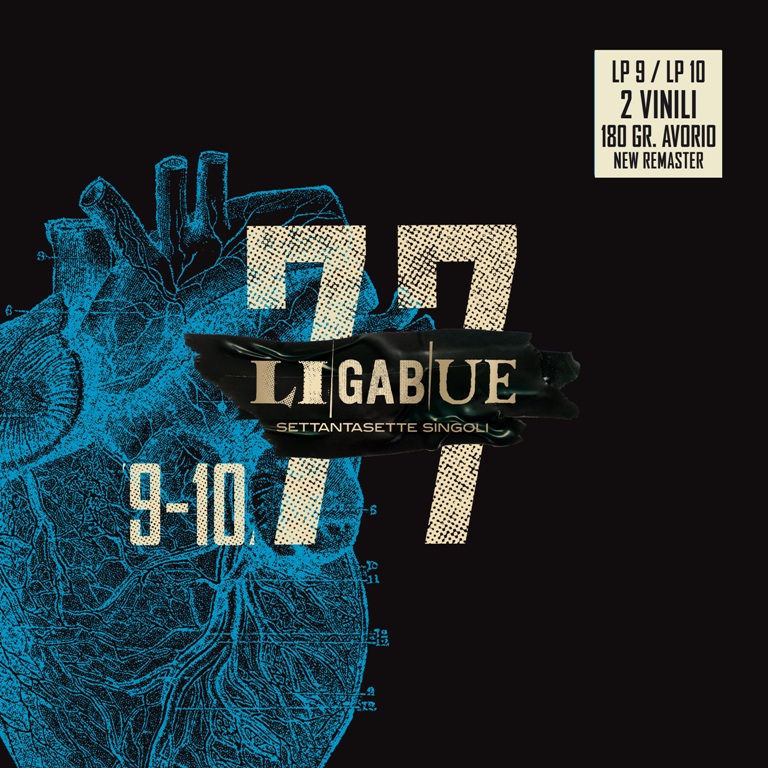 LIGABUE - 77 SINGOLI (LP9 + LP10 180 GR. VINILE AVORIO) (2 LP)