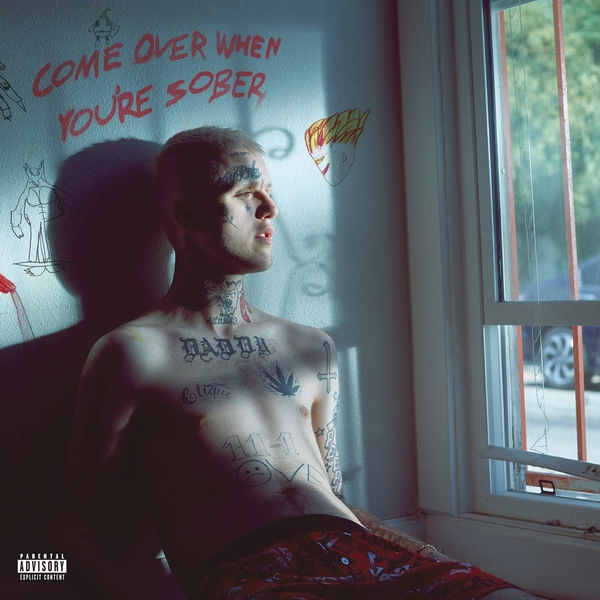 LIL PEEP - COME OVER WHEN YOU|RE SOBER (2 LP PINK & BLACK)