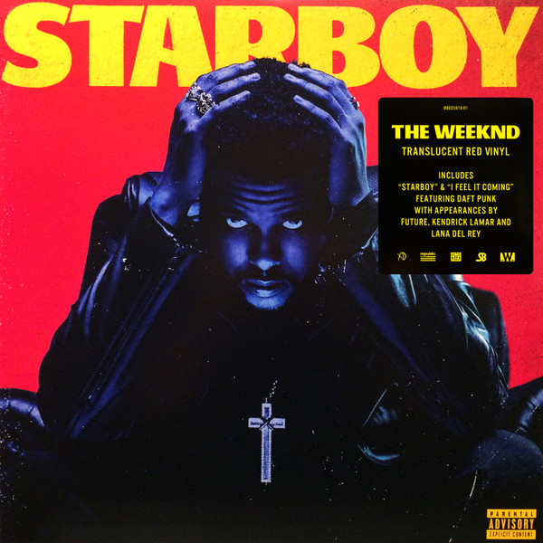 THE WEEKND - STARBOY (TRANSLUCENT RED VINYL) (2 LP)