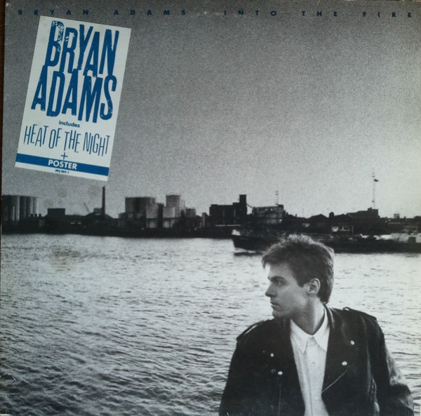 BRYAN ADAMS - INTO THE FIRE (LP)