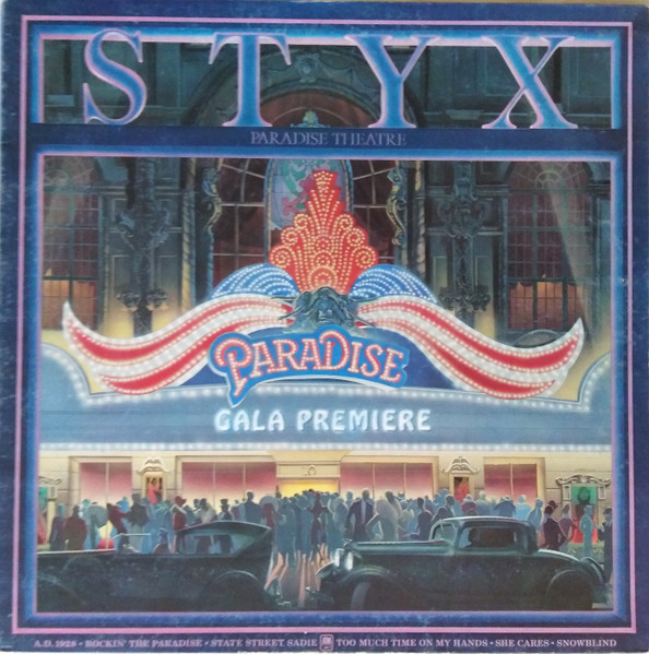 STYX - PARADISE THEATRE (LP)