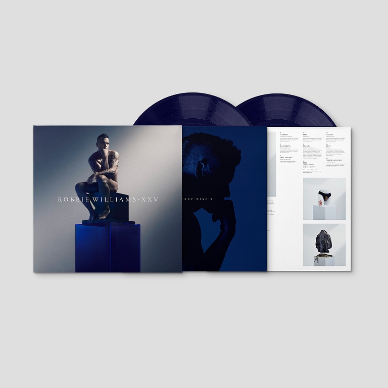 ROBBIE WILLIAMS - XXV (2 LP TRANSPARENT BLUE)