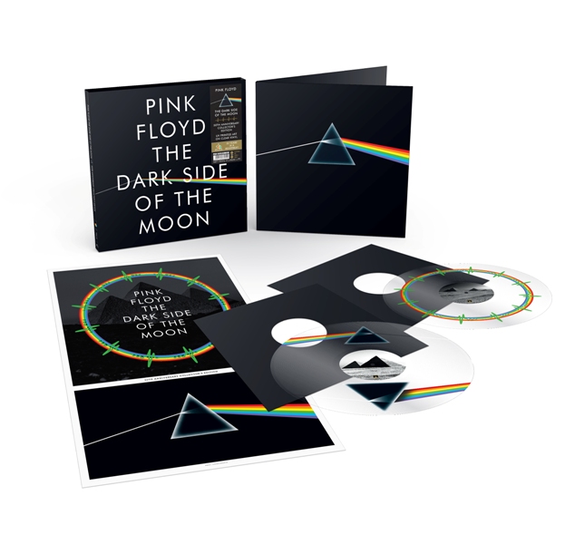 PINK FLOYD - THE DARK SIDE OF THE MOON (50TH LIMITED TRANSPARENT PICTURE) (LP)